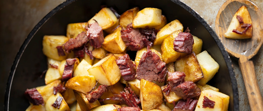Crispy-Potato Corned Beef Hash